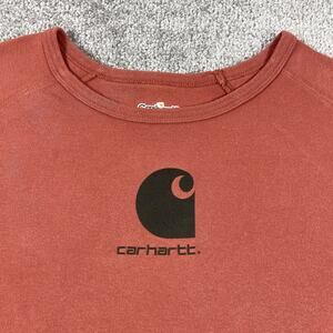 Carhartt T Shirt Womens XXL Long Sleeve Logo Cotton Workwear Outdoors Base Layer